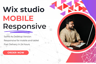fix your wix studio website mobile version