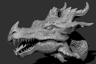 a 3d model for game asset