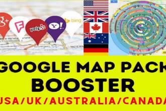 google my business ranking, gmb map pack booster with local citations