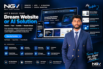 build ai websites and business automation with ai chatbots
