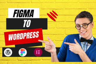 convert psd figma to wordpress website figma to elementor pro