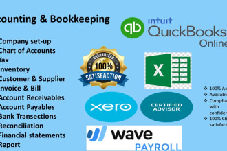 do accounting and bookkeeping in quickbooks online