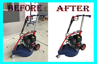 do ecommerce products photo editing
