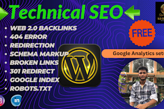 fix 404 error technical SEO of your wordpress website