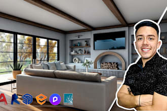 create photorealistic interior renderings in sketchup or revit