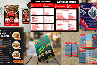 design menu design, food menu and restaurant menu design