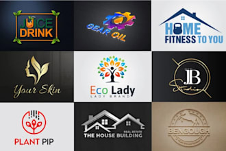 do professional  3d modern  minimalist and best business logo design