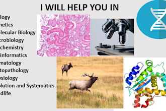 write molecular biology microbiology genetics and biochemistry articles