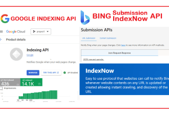 fix your google indexing API, bing indexnow API and yandex issues