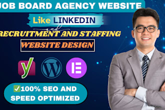 create job board and portal site like linkedin or indeed