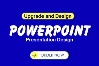 upgrade and format powerpoint presentation to look professional and eye catchy