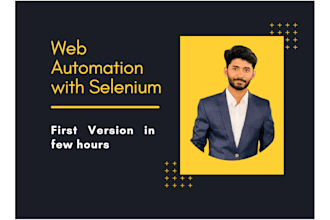 automate your web tasks with selenium python