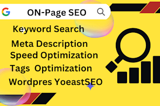 do on page  service and technical SEO   and google console indexing