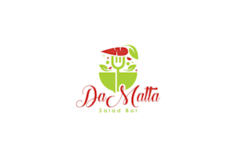 design utterly extremely good salad bar logo