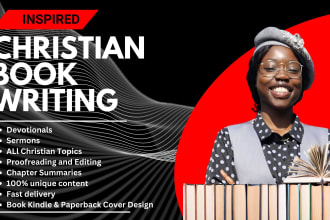 be your inspired christian ebook writer, christian books, KDP book writing