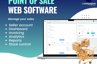 create web based stocks and sales management software