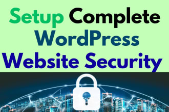 setup complete wordpress website security for full safety