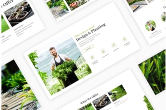 do gardening business website