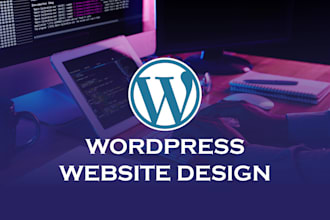 do awesome elegant responsive wordpress website design