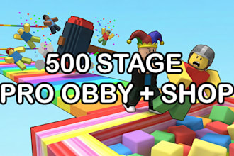 provide a monetized 500 stage roblox obby