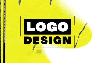 create clean minimalist business or personal logo design
