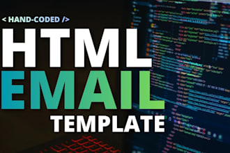 code responsive HTML email template