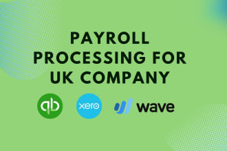 provide payroll service in quickbooks online, xero,  wave