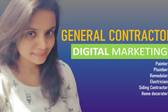 do digital marketing and local SEO for general contractors