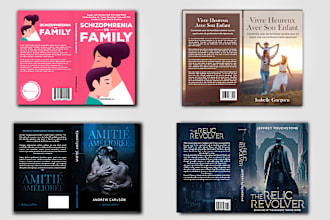 design  book cover design, ebook, paperback, kdp, kindle amazon cover