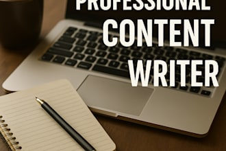write article or content on your topic