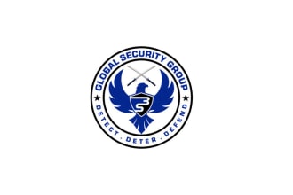 do design global personal security and technology logo