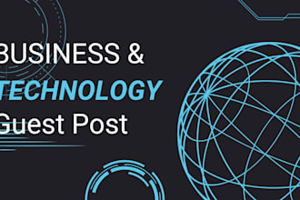 do tech and saas guest post with SEO backlink