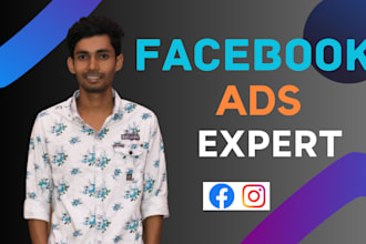 run facebook ads campaign, marketing and instagram promotion