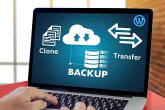 backup, transfer, clone and migrate wordpress website