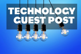 do technology guest post with do follow backlink