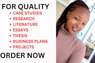 write urgent  case studies, literature, research and essays