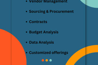 be your sourcing and procurement supply chain manager