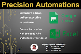master your google sheets and excel automation projects