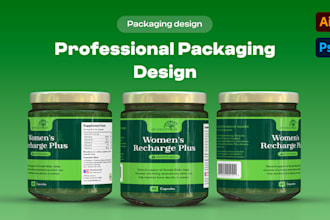 design product label, supplement label and cbd label design