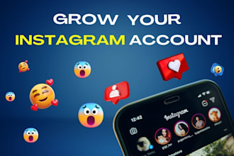 grow instagram account with organic followers