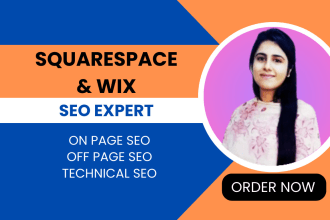 do wix or squarespace website SEO for top google ranking