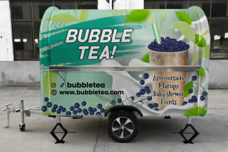 turn your food truck wrap design into a traffic stopping mobile eatery