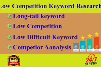 low competition keyword research