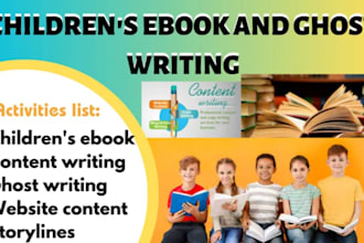 ghostwriter children book children story kids book writing story book