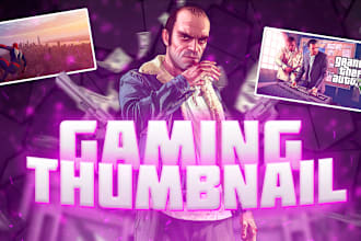 id like to make you a decent thumbnail to raise your youtube or twitch channel