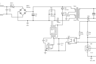 flyback converter calculate of elements and transformer