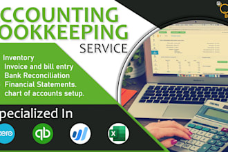 manage quickbooks and xero bookkeeping