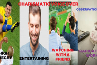 do entertaining and eccentric british voice over styles 500 words for 10 dollars