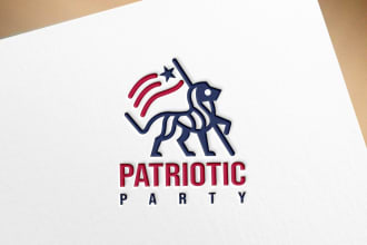 create magnificent political campaign and party logo design