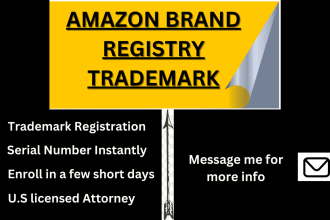 file your trademark for amazon brand registry